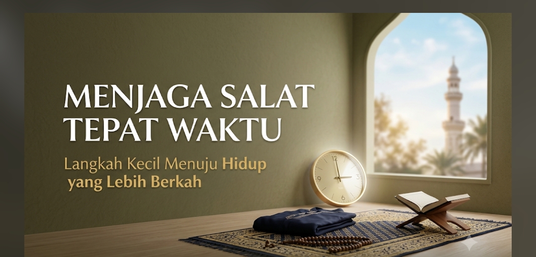 Menjaga Salat Tepat Waktu: Langkah Kecil Menuju Hidup yang Lebih Berkah